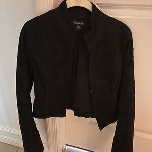 Bebe Black Embroidered Jacket